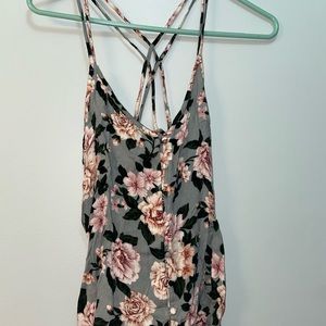 American Eagle Floral Tank